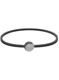 Bratara tennis Victory cu diamante negre si incolore de 2.02ct
