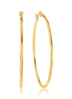 Cercei din aur galben