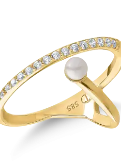 Inel din aur galben de 14K