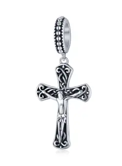 Talisman din argint Jesus Cross Charm