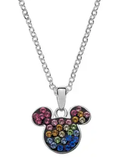 Colier Disney Mickey Mouse - Argint 925 si Cubic Zirconia colorate