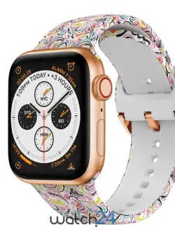 Curea silicon compatibila Apple Watch versiune 1/2/3/4/5/6 (38/40mm) V12