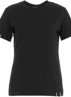 Dondup T-shirt with detachable rings Black