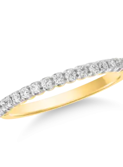 Inel din aur galben de 18K cu diamante de 0.228ct