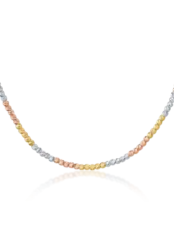 Lant din aur alb-roz-galben