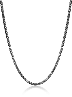 Lant din aur roz-negru pentru barbati