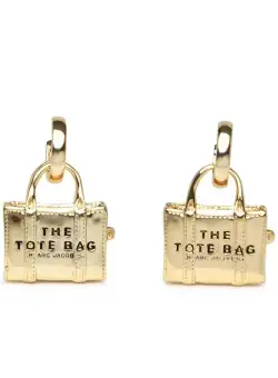 Marc Jacobs MARC JACOBS Gold brass Tote Bag earrings GOLD