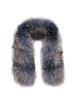 Philipp Plein Fox Fur Collar Grey