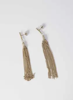 Saint Laurent LouLou earrings GOLD