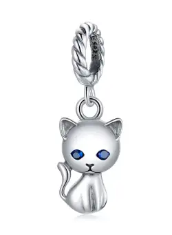 Talisman din argint Cute Kitty