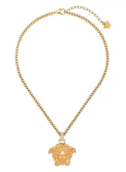 Versace VERSACE Crystal La Medusa necklace GOLDEN